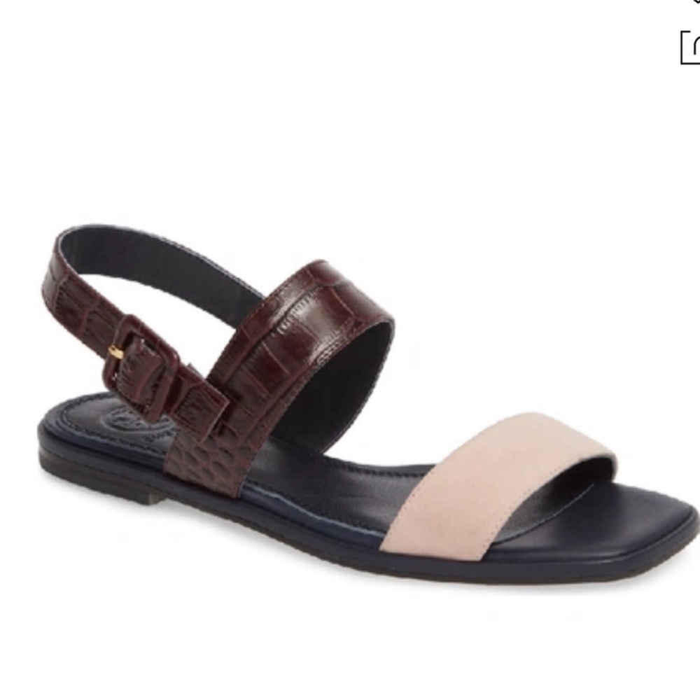 Tory Burch Delaney flat Sandals Size 9.5